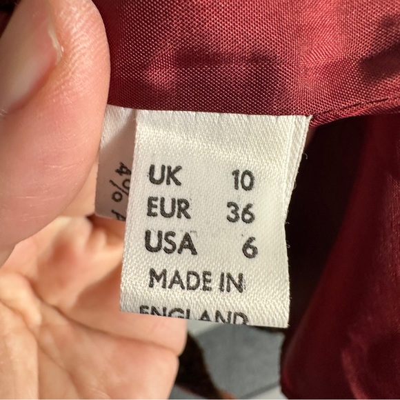 Vintage Caroline Charles London size 6 coat, wool blend, textured, classic - Picture 7 of 10